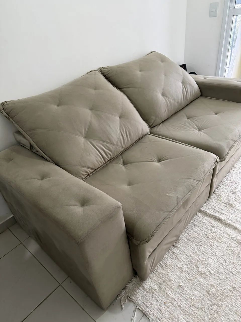 Sofá Retrátil Novissmo para sair rápido  - Foto 4