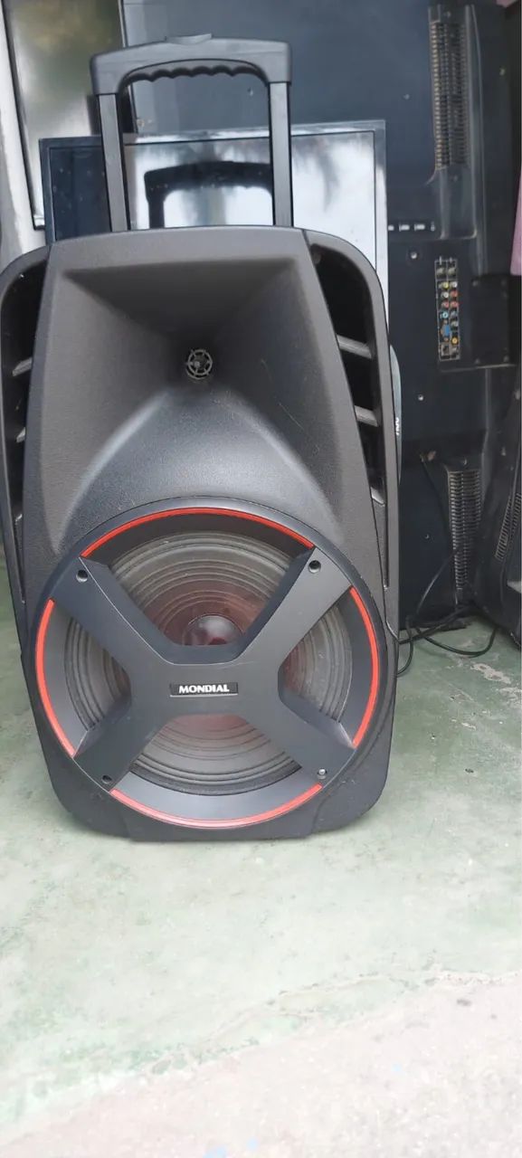 Caixa de som Amplificada Mondial ? Bluetooth 