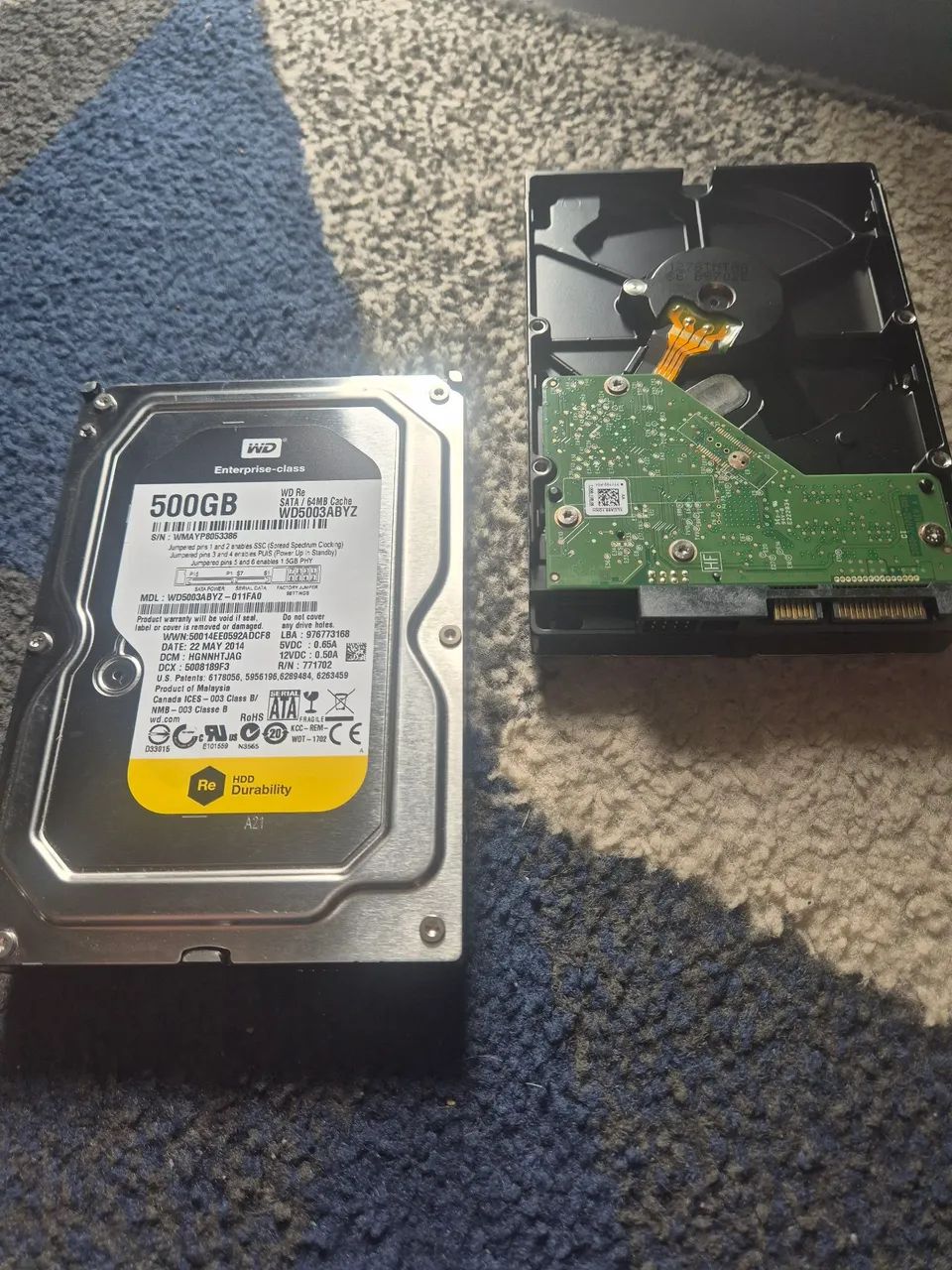 HD WD 500GB 3.5 ENTERPRISE DATACENTER STORAGE - Foto 4