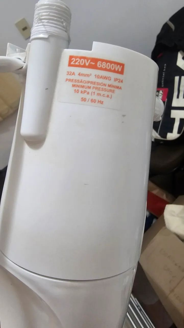 Chuveiro Lorenzetti Loren Shower Eletrônico 6800W 220V - Foto 4