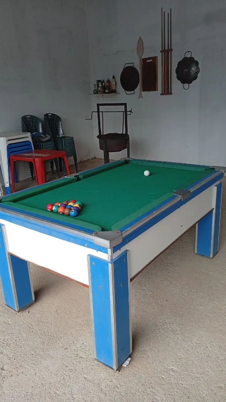 Vende-se essa sinuca completa,perfeita e semi nova. - Foto 2