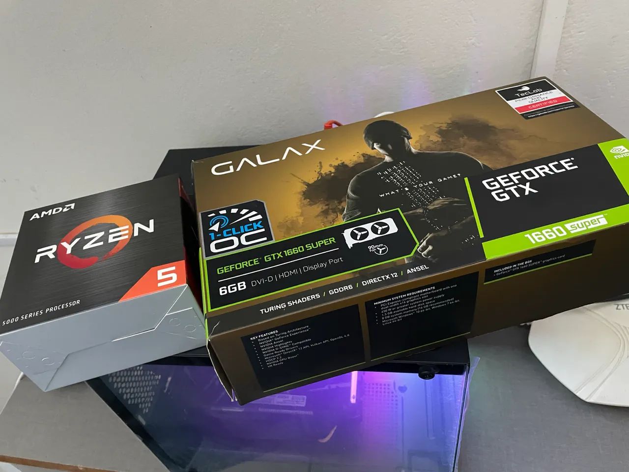 Pc gamer Ryzen 5 5500 gtx 1660 super  - Foto 2