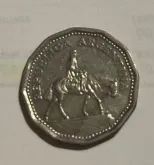 Moeda antiga argentina 10 pesos 1962 - Foto 2