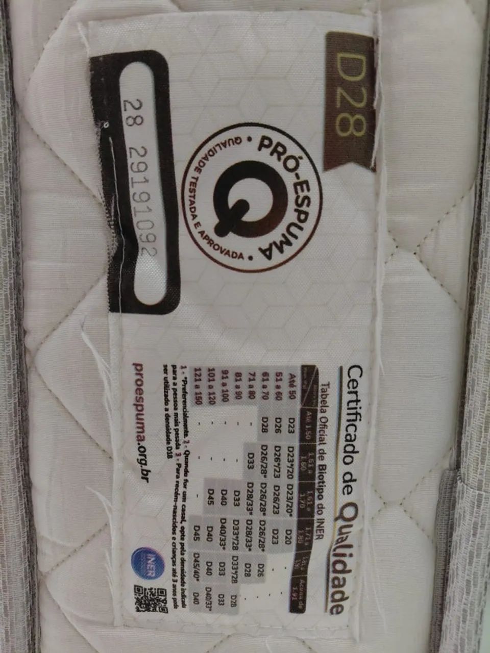 Colchão de Casal BF D28 - Foto 2