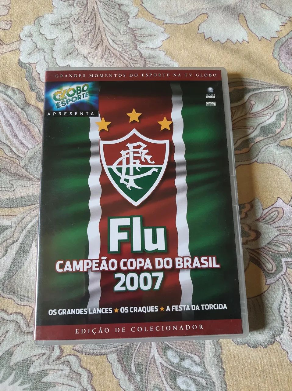 Dvd original Fluminense Copa do Brasil 2007