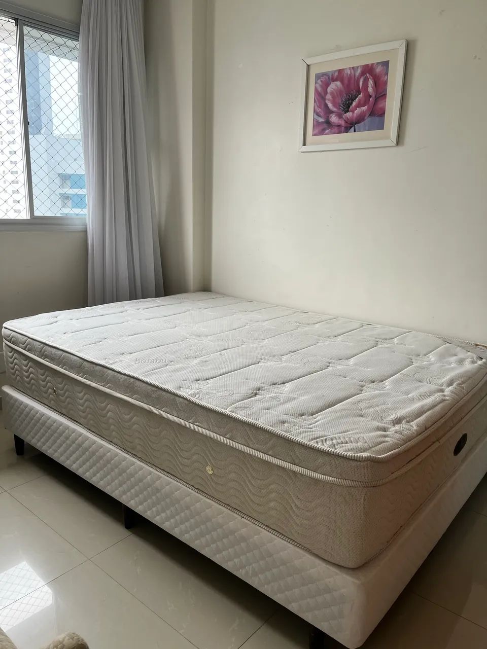 Cama box completa casal liberty bambu Ortobom  - Foto 3
