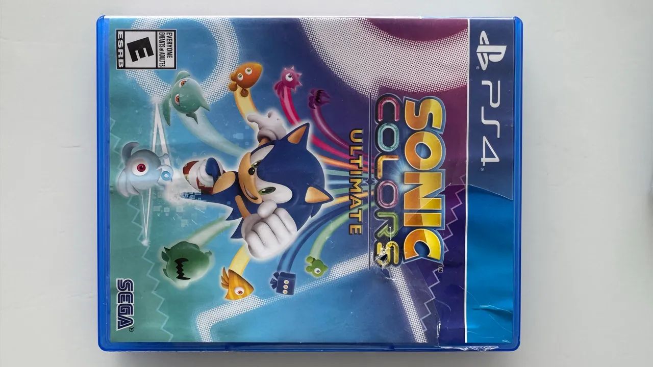 Jogo Sonic Colors Ultimate para PS4