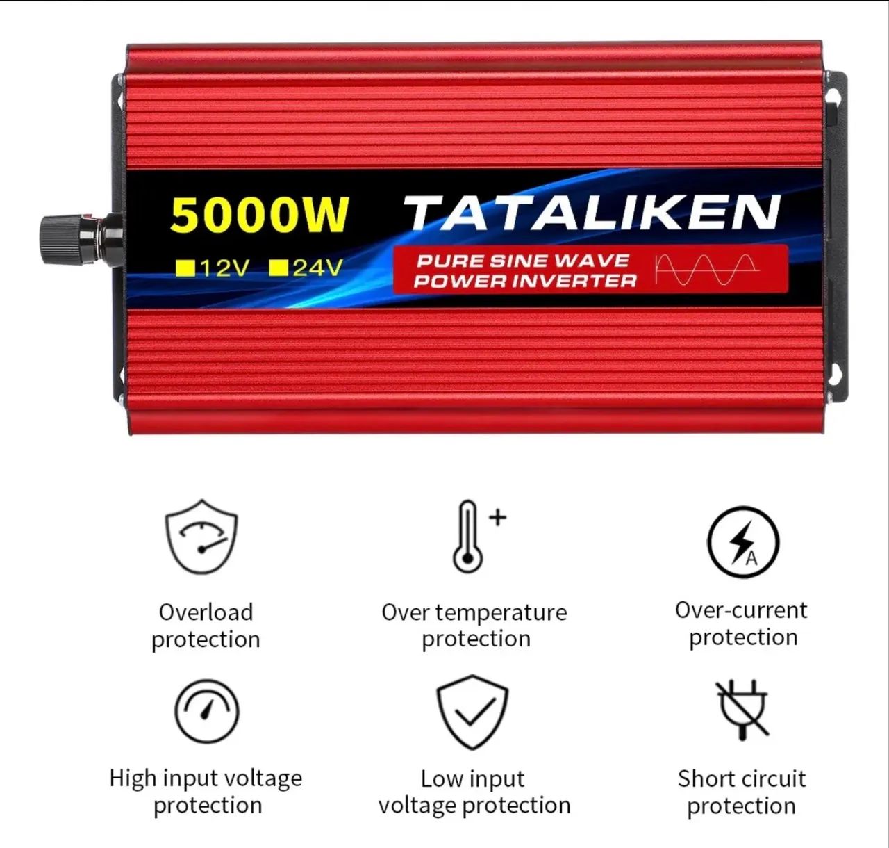 INVERSOR 24v 5000W - Foto 3