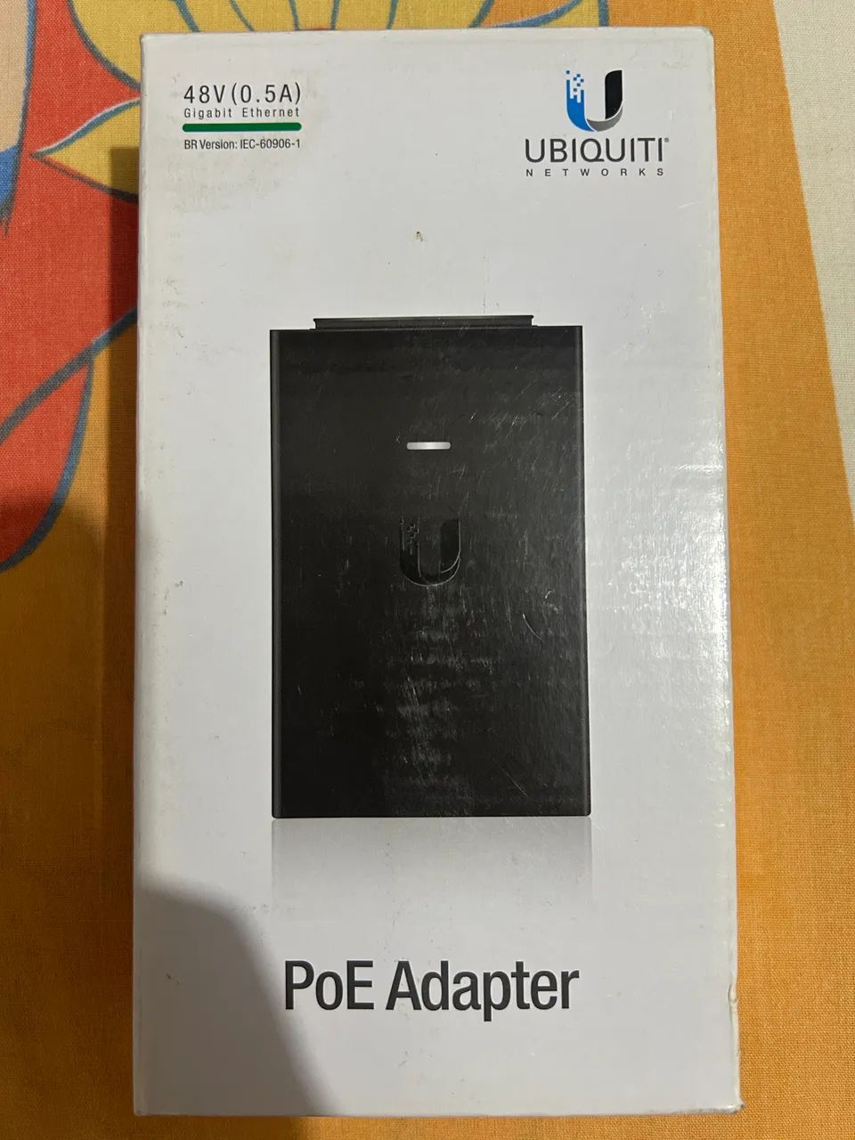 Adaptador POE Ubiquiti 48v (0.5A) - NOVO - Foto 2