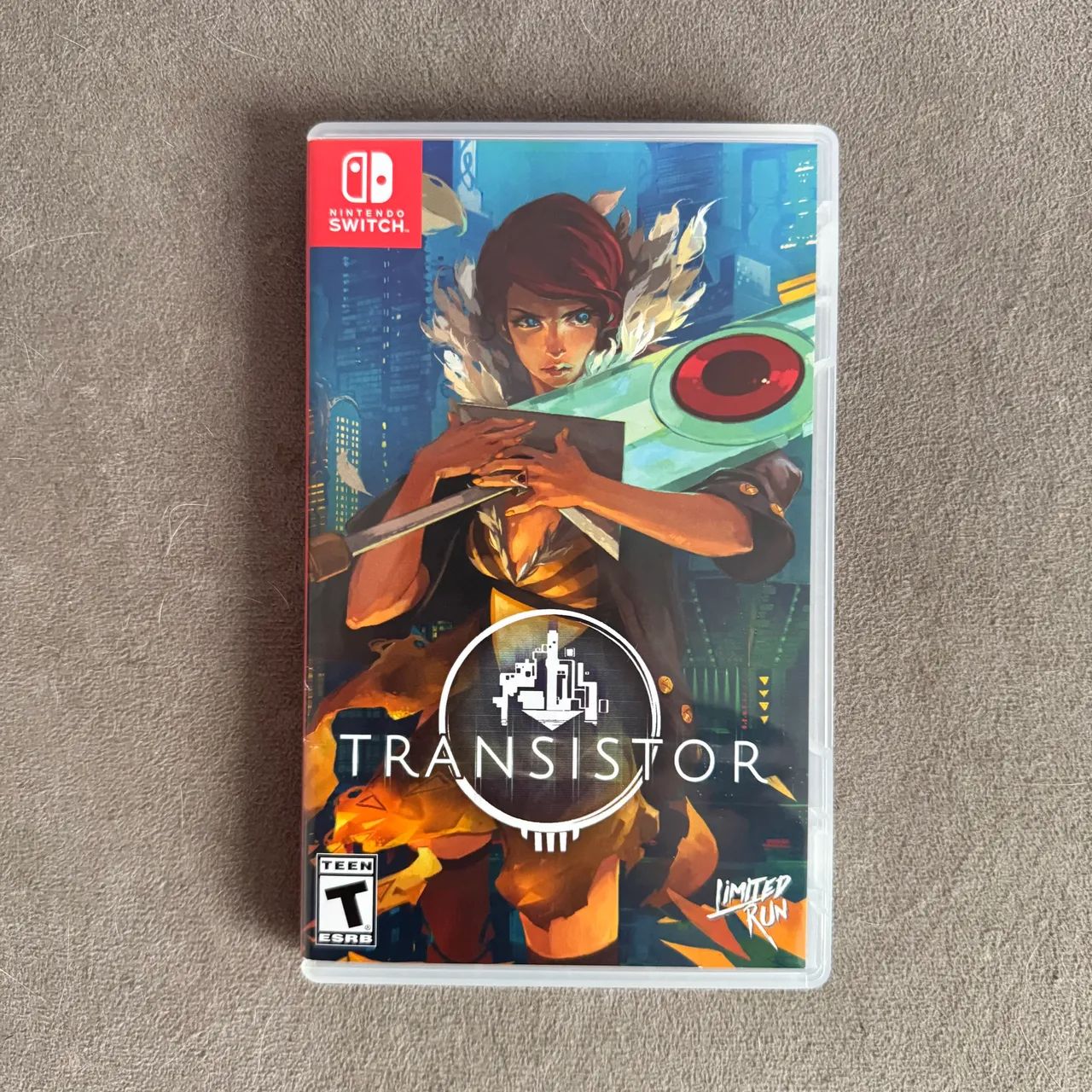 Transistor Nintendo Switch Jogo Raríssimo
