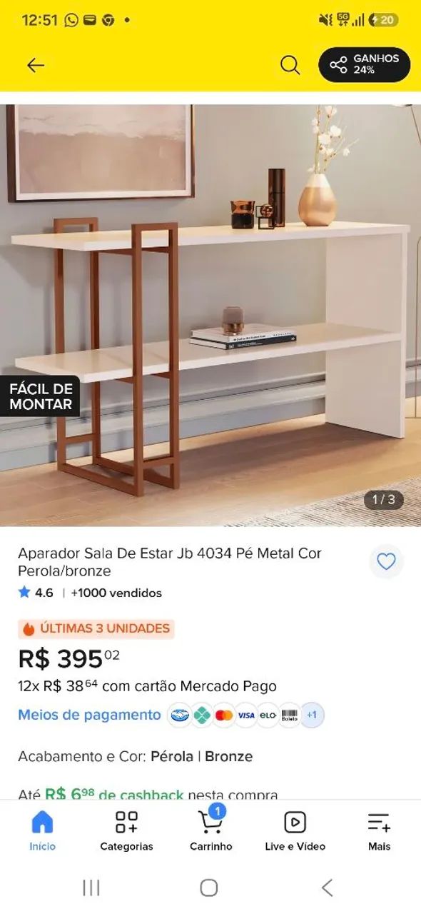 Aparador de sala JB - Foto 2