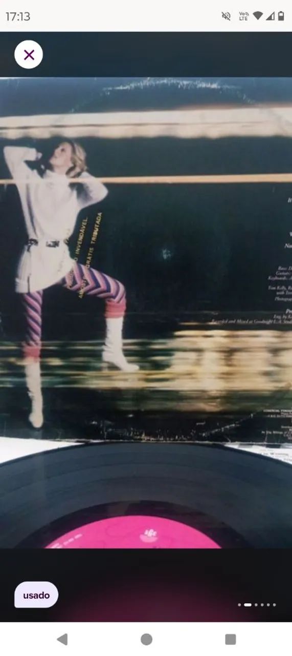 DISCO DE VINIL, SHEILA" LITTLE DARLIN "1981 - Foto 3