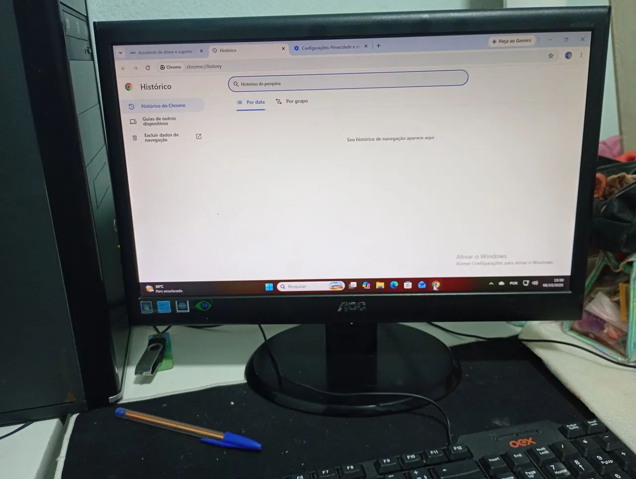 Monitor AOC 18.5 polegadas led - Foto 5