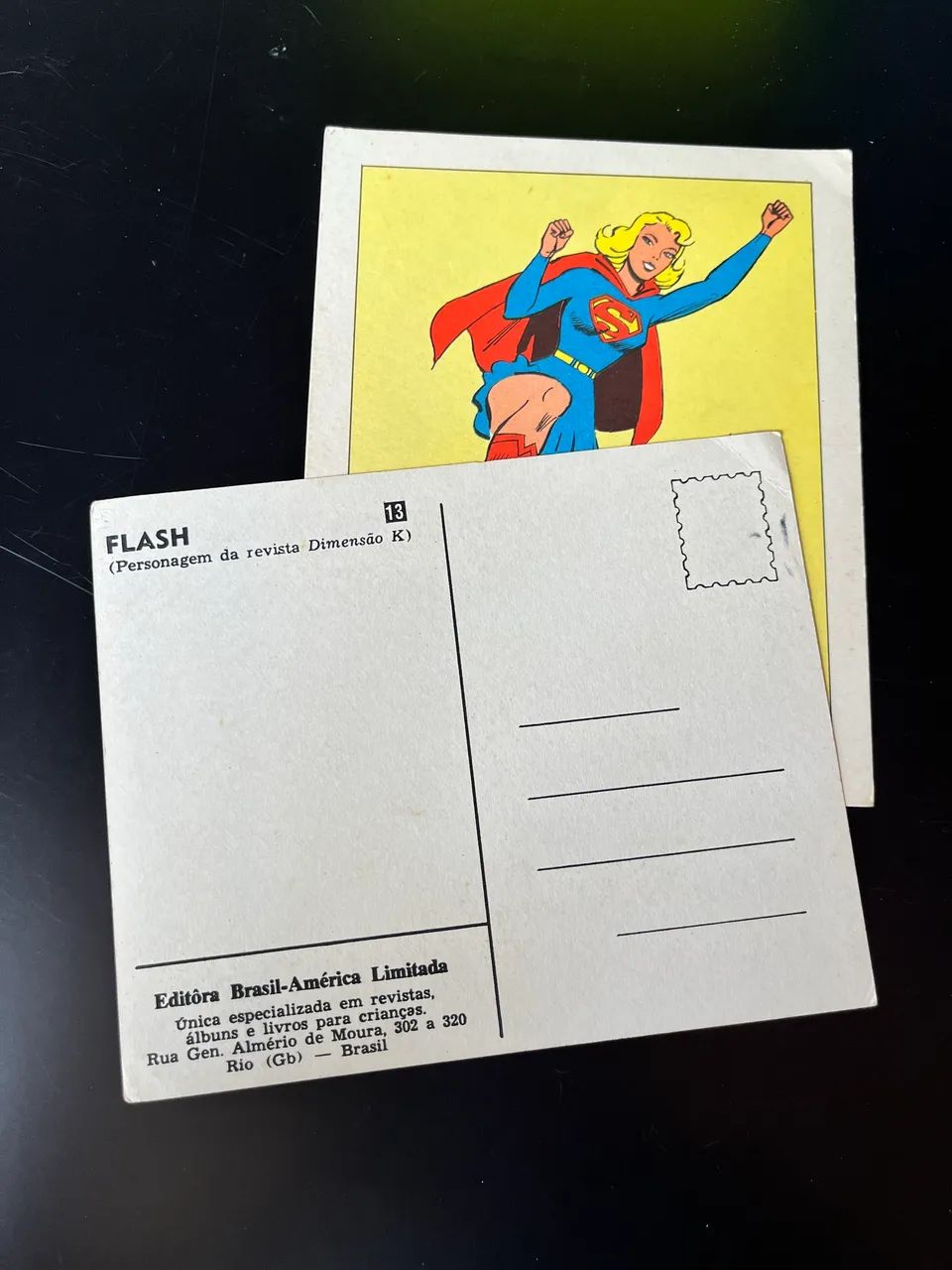 Cartões postais antigos - DC Comics (raridade) - Foto 2