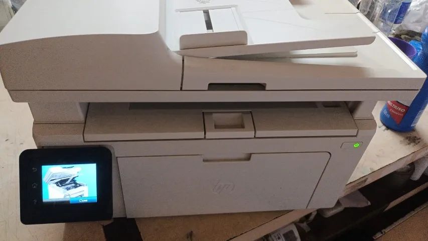 Impressora Multifuncional Monocromática Hp Laserjet Pro M132fw Cor Branco