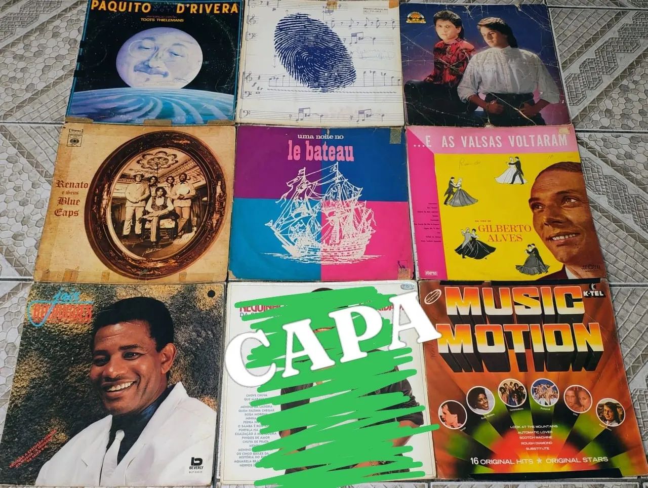 Capa de Disco de Vinil Diversos Gêneros. - Foto 3