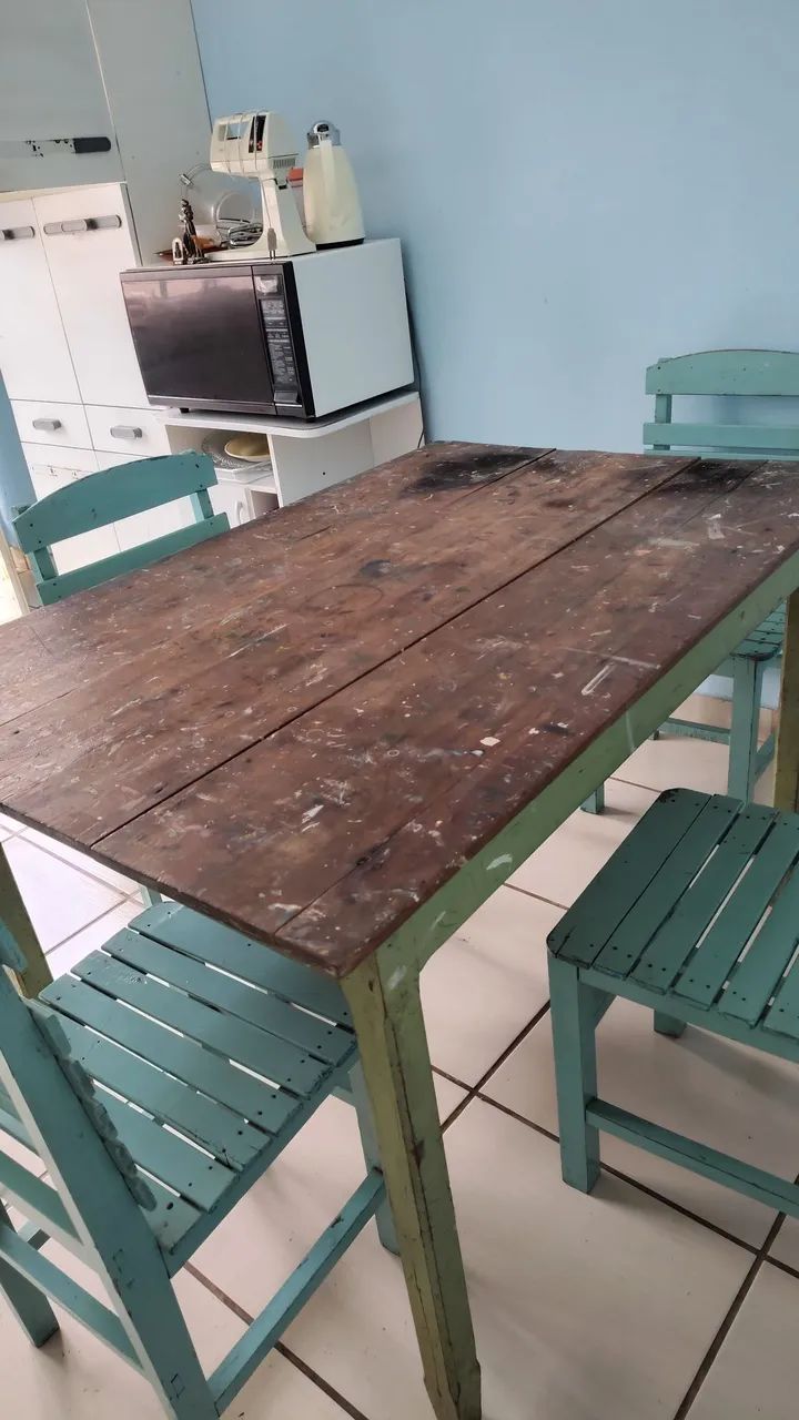 Mesa com cadeiras - Foto 4