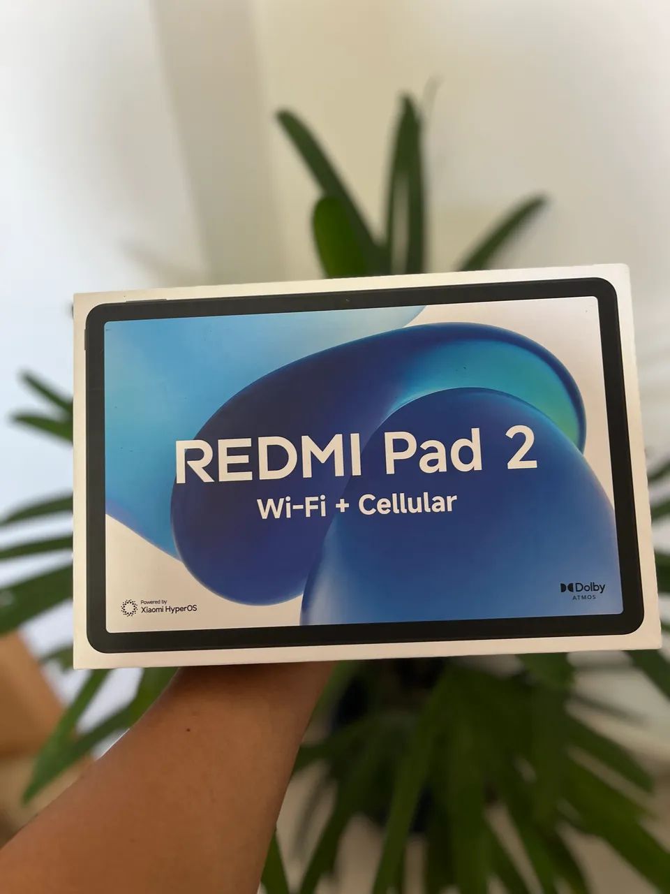 Redmi Pad 2 Wi-Fi+Celular 4G 256GB com 8GB ram capa e película de brinde 