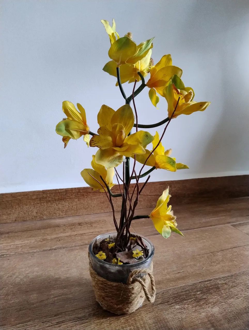 Arranjo de Orquídeas Artificial  - Foto 4