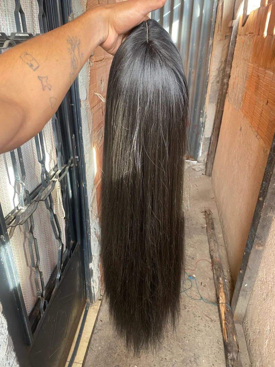 Lace wig preta 