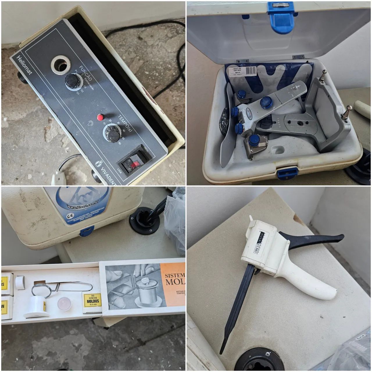 Conjunto de materiais dentista  - Foto 2