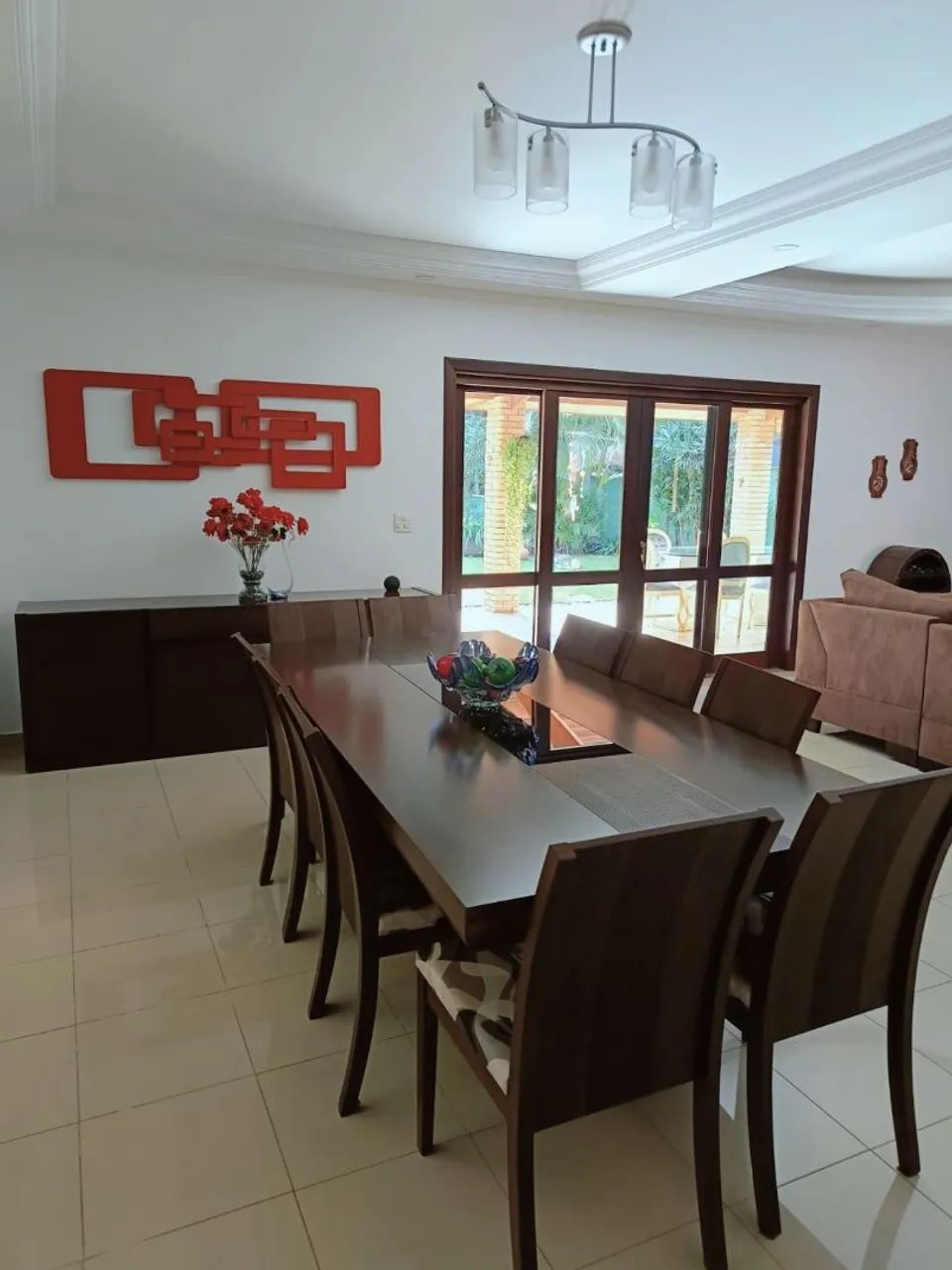Mesa jantar retangular 10 lugares novíssima  - Foto 5