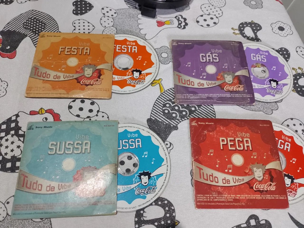 Cds da coca cola 