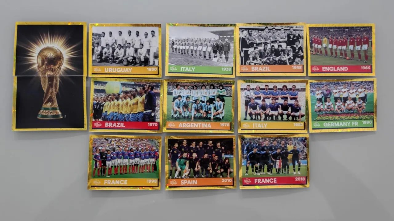 13 figurinhas FWC copa do mundo 2022