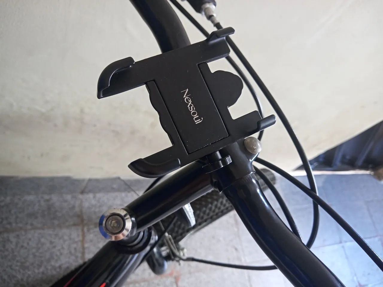 BIKE (BICICLETA COM MARCHA E BAG MOTOBOY E TELEMOVEL PARA CELULAR E CADEADO COM CHAVE) - Foto 3