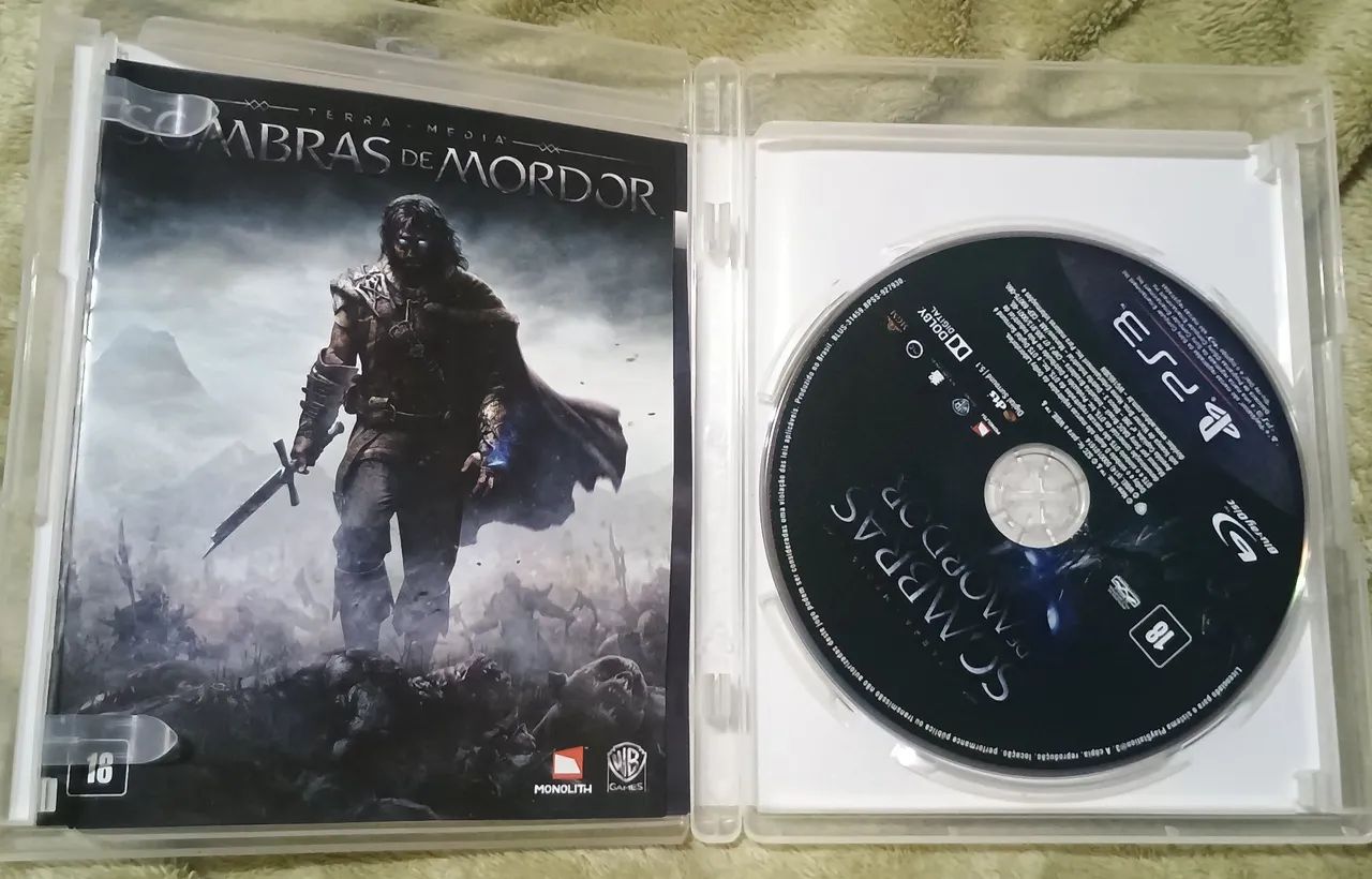Jogo - Sombras de Mordor - Ps3 - Foto 2