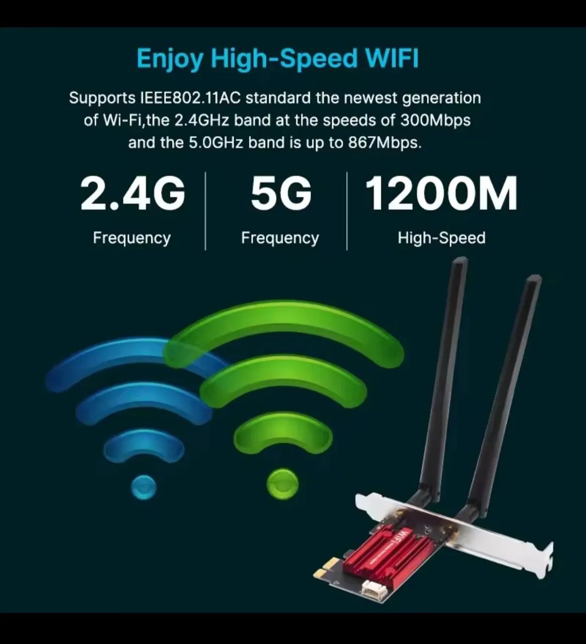 Placa wi-fi 5 - Foto 4