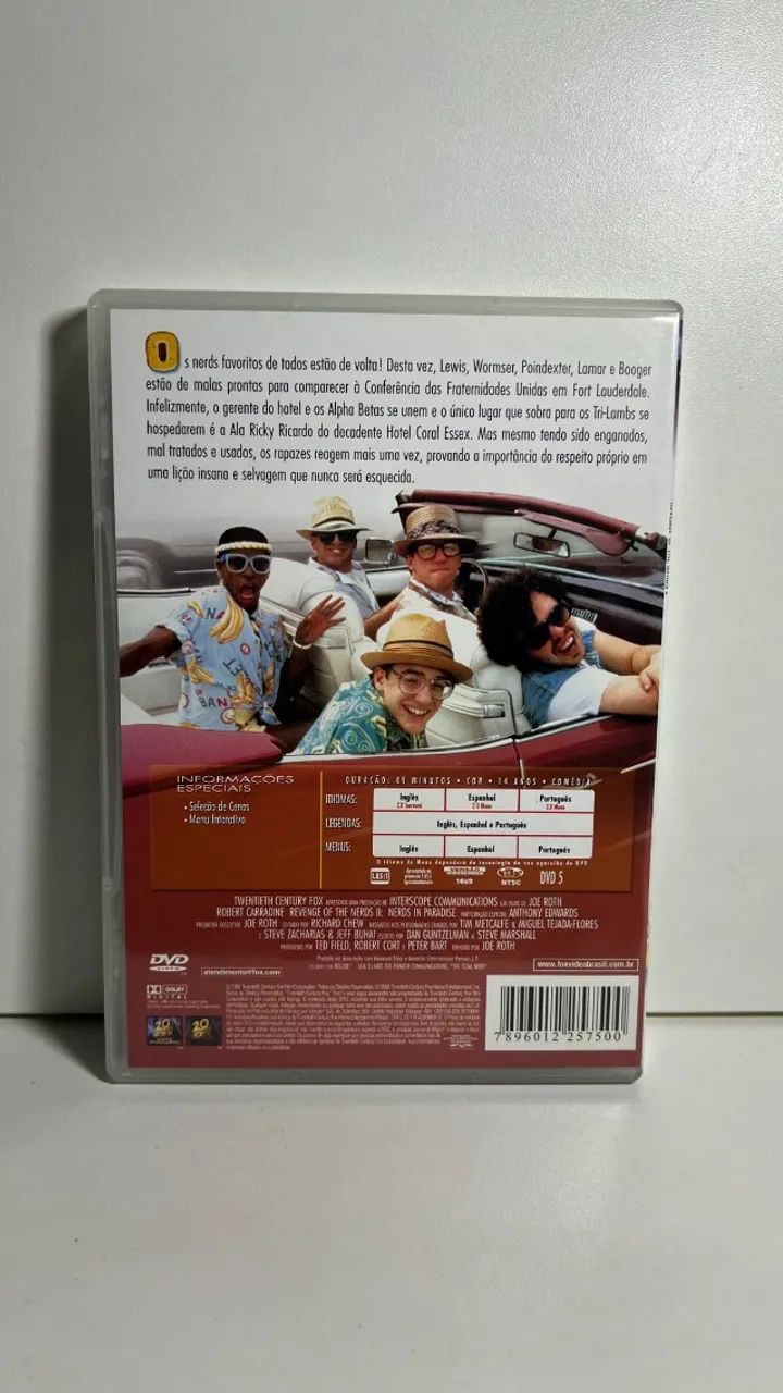 DVD - Os Nerds Saem de Férias - Foto 3