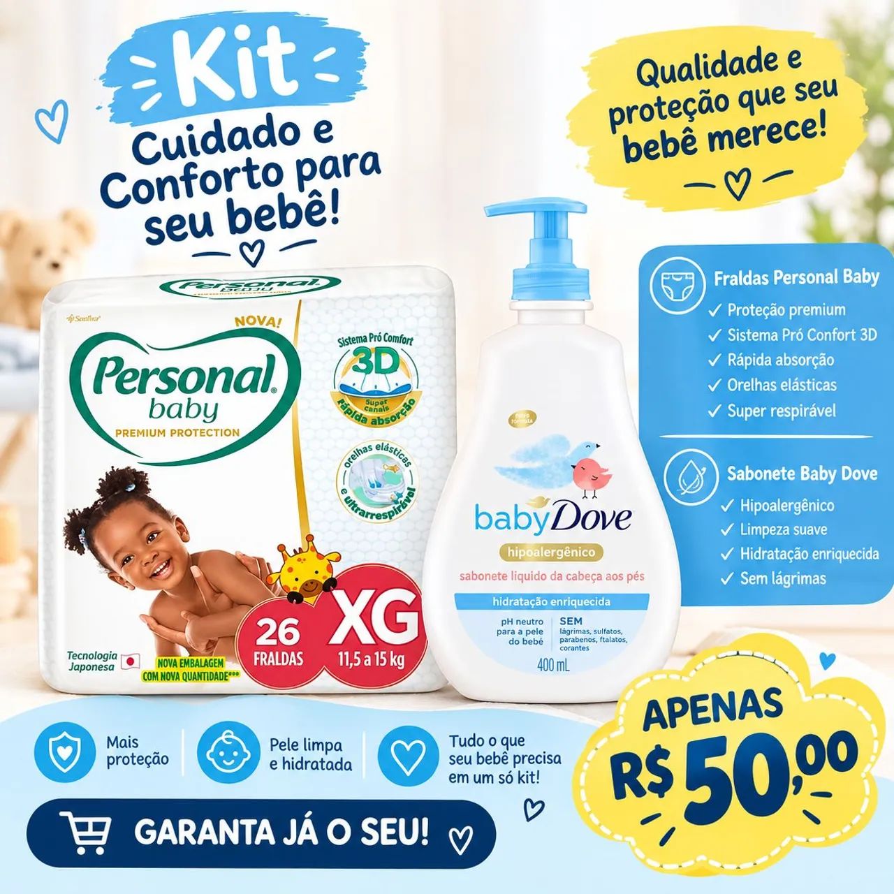 Higiene do bebê 