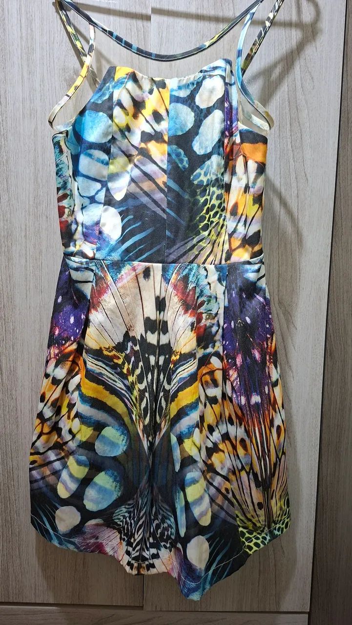 Vestido Estampado Colorido - Aceito ofertas - Foto 2