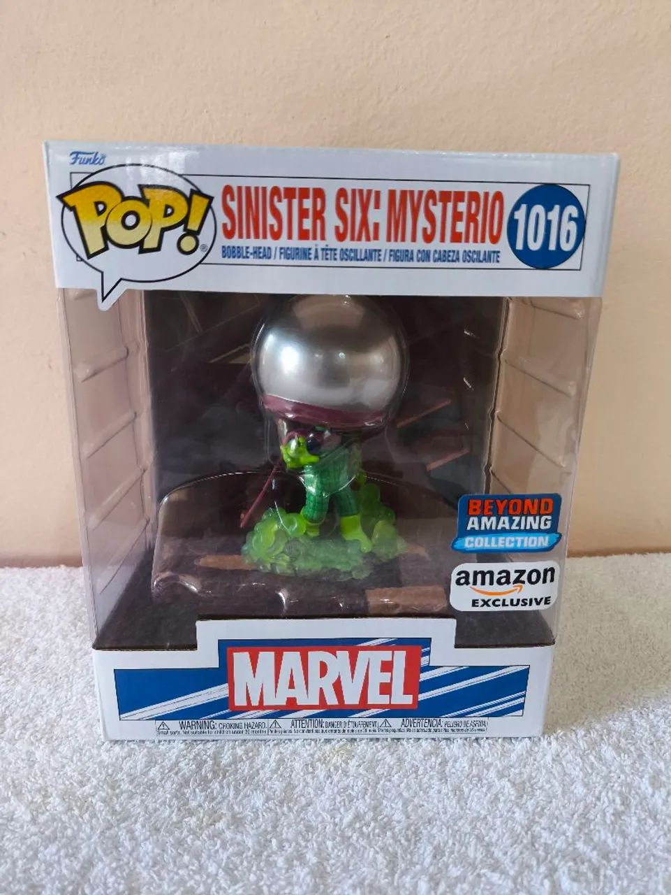 Funko Pop! Sinister Six: Mysterio (EXCLUSIVO)- Marvel - Foto 3