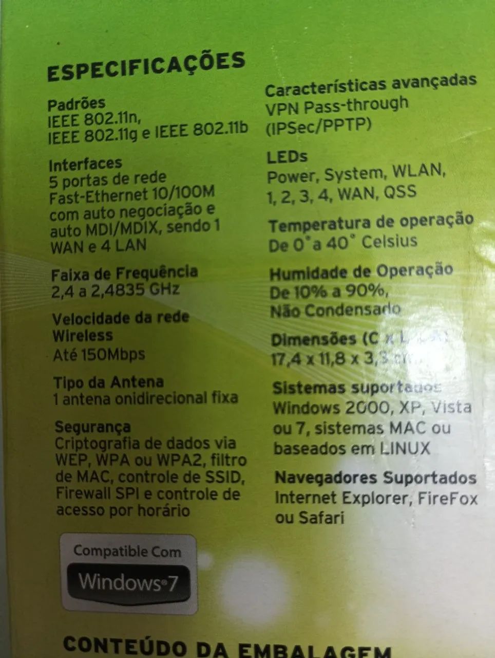 Roteador TP-LINK 150 Mbps - Foto 3