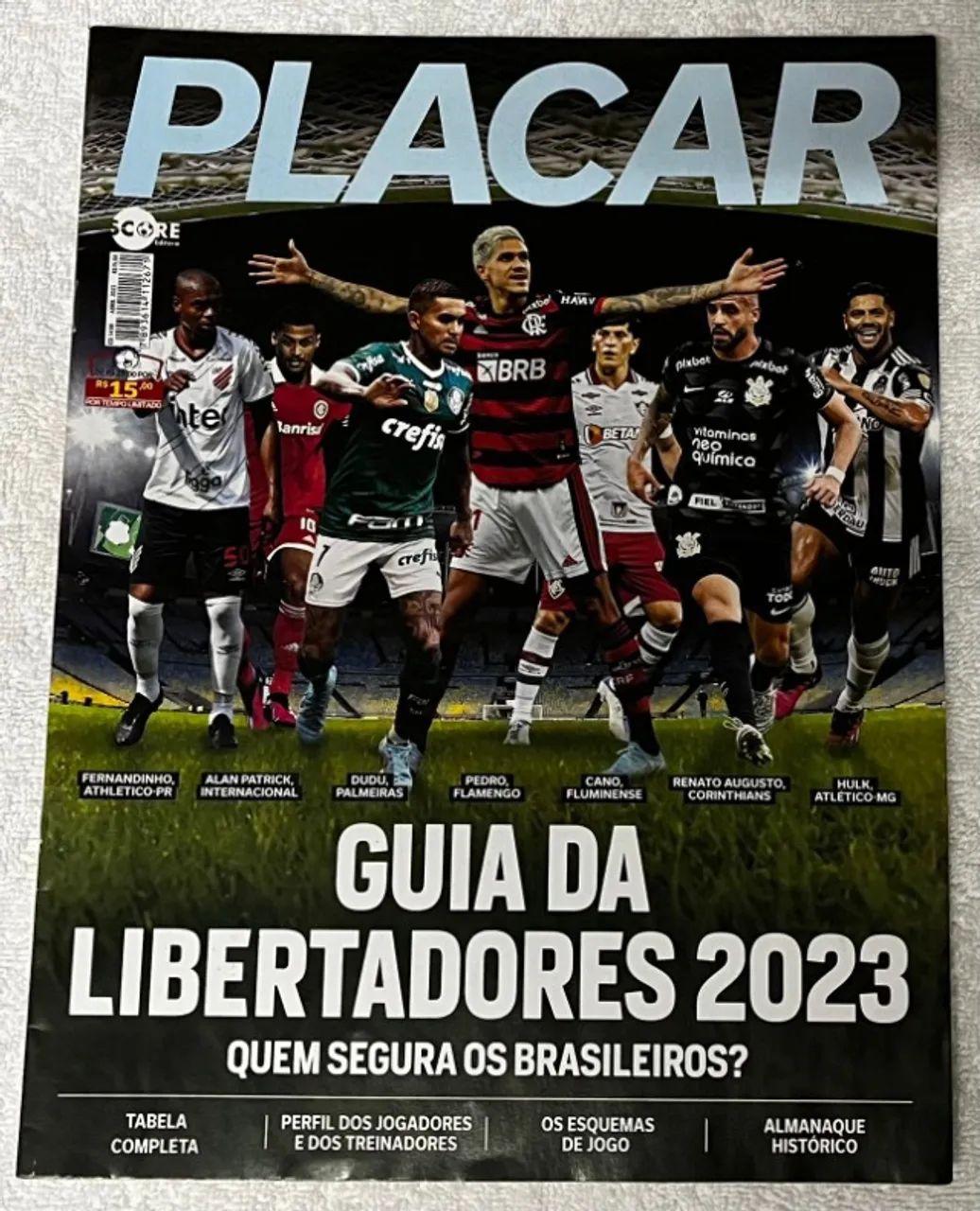 Revista Placar Edição 1498 - Abril  2023