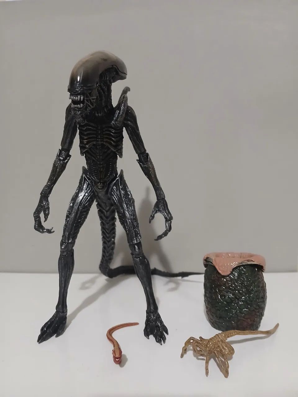 Neca AvP Warrior Alien ORIGINAL + EXTRAS - Hobbies e coleções