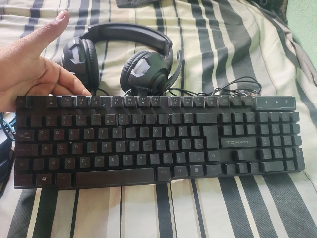 Kit PC, mouse, teclado e headset  - Foto 3