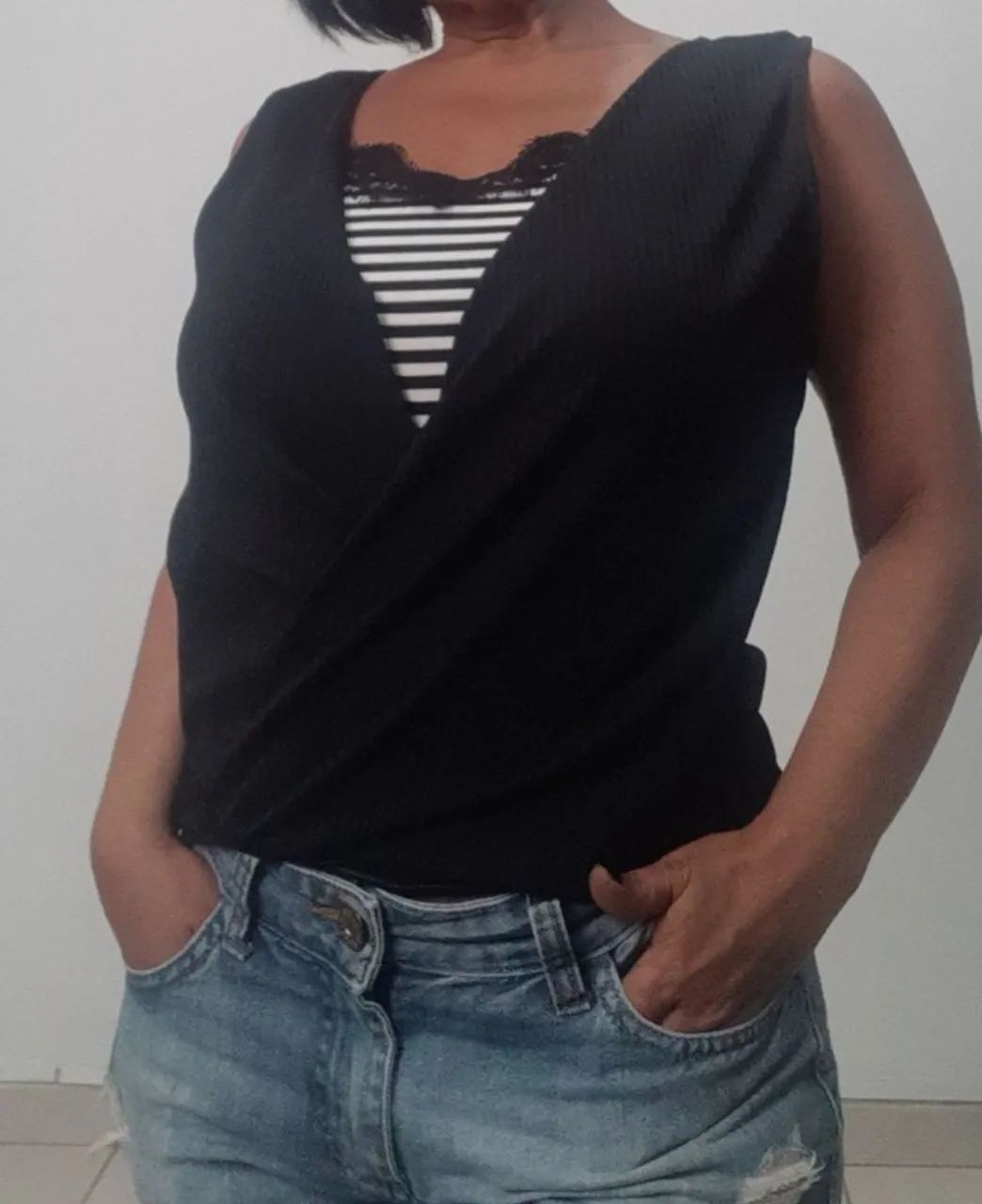 blusa  viscose marisa tam. 38 - Foto 3