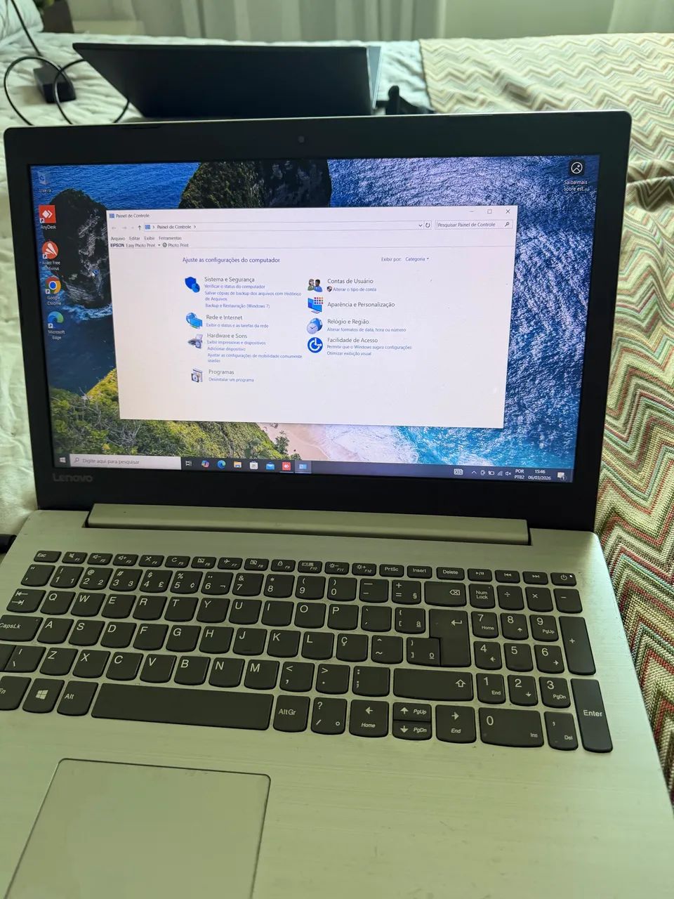 Notebook lenovo intel core i3