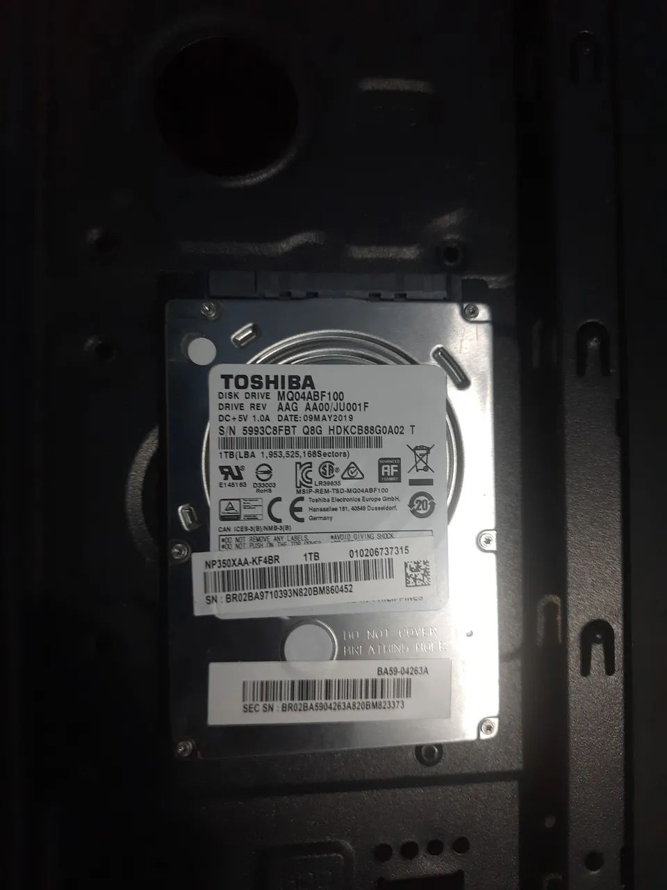 HD 1 TB (1000 gb) Toshiba notebook / desktop - Foto 2