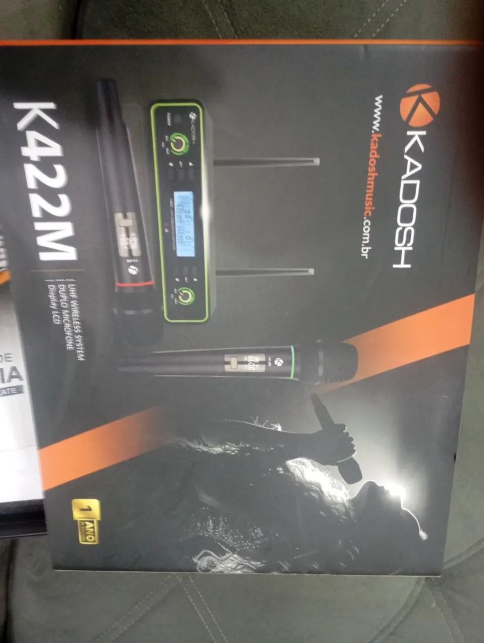 microfone com kit ,jogo completo kadosh