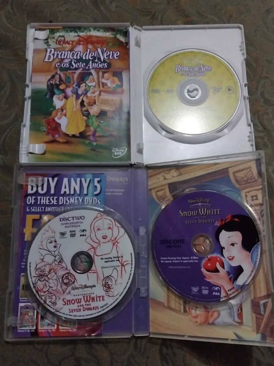 DVD "Branca de Neve e os Sete Anões" - Foto 2