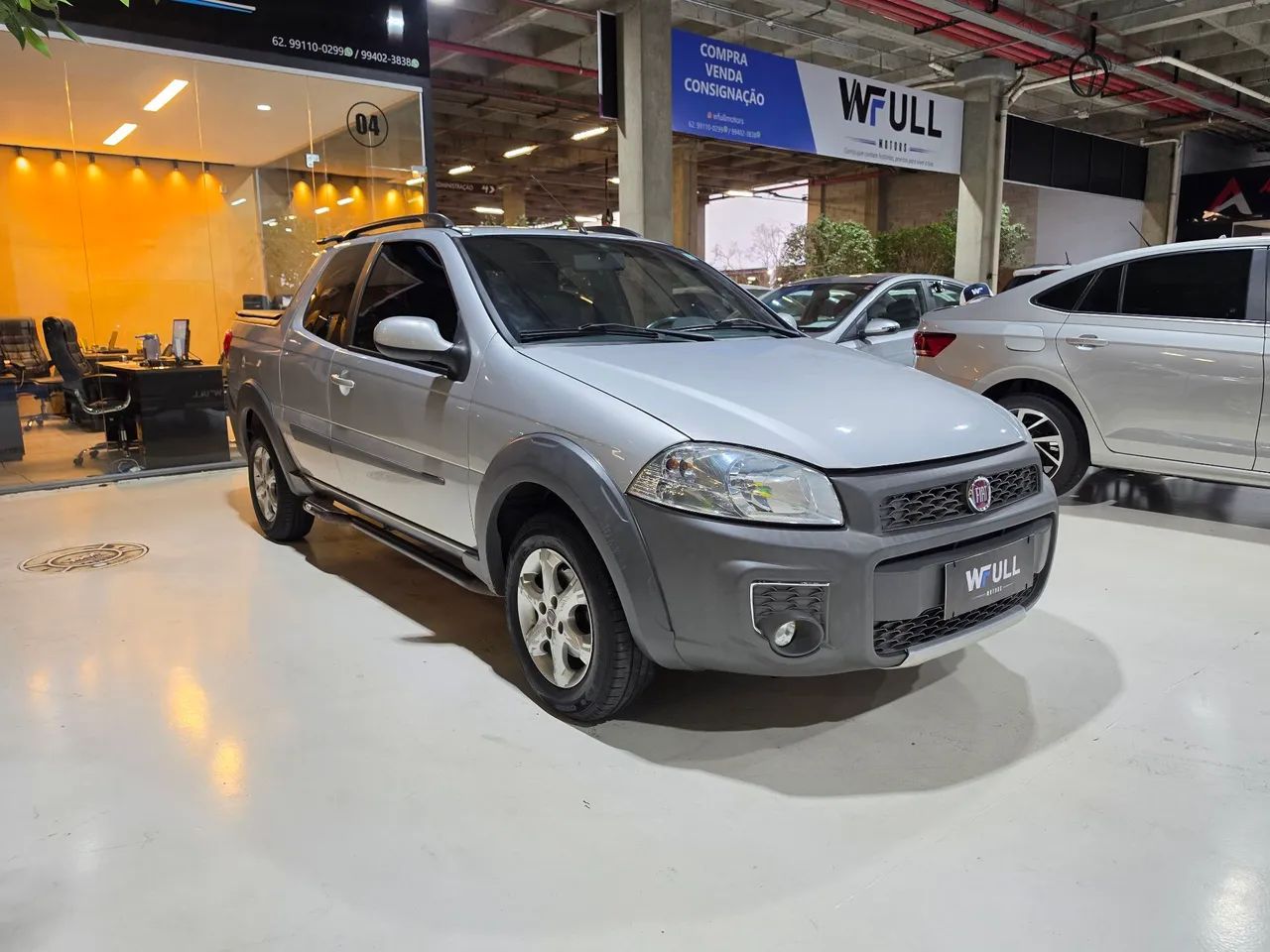 Fiat Strada Working Hard 1.4 Fire Flex 8V CD 2018 - Foto 3