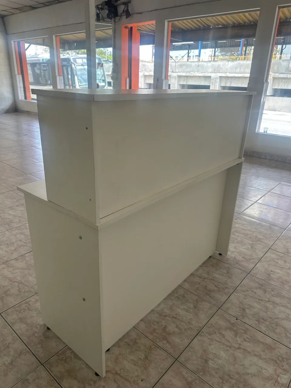 Balcão reto mdf 15 m ponta estoque