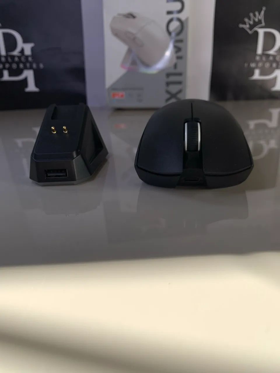 Mouse Gamer Attack Shark X11 - Sem Fio, Bluetooth e Base de Carregamento - Foto 4