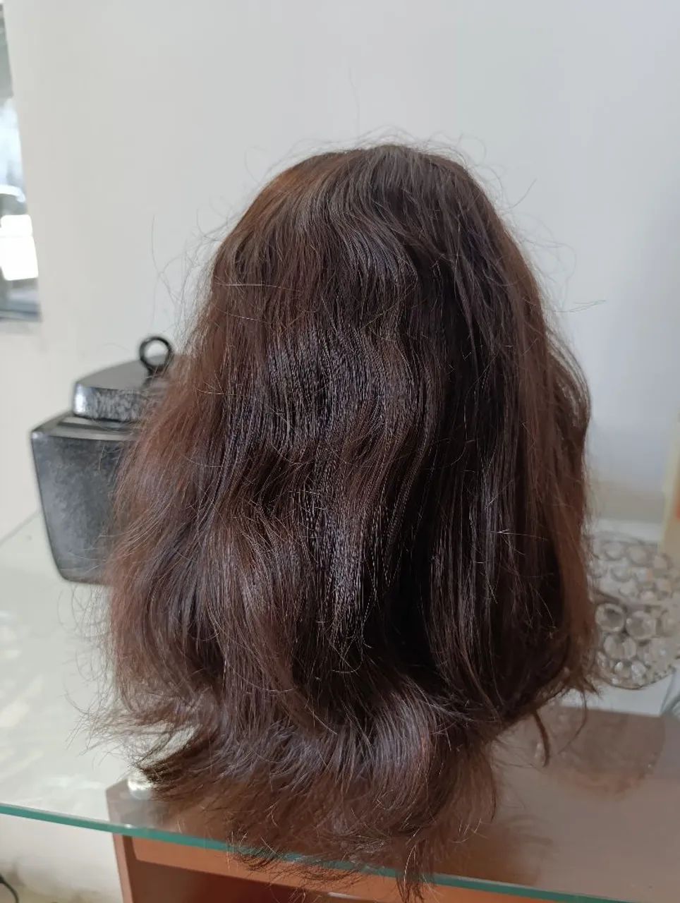 Perucas - CABELO HUMANO /  FIBRA