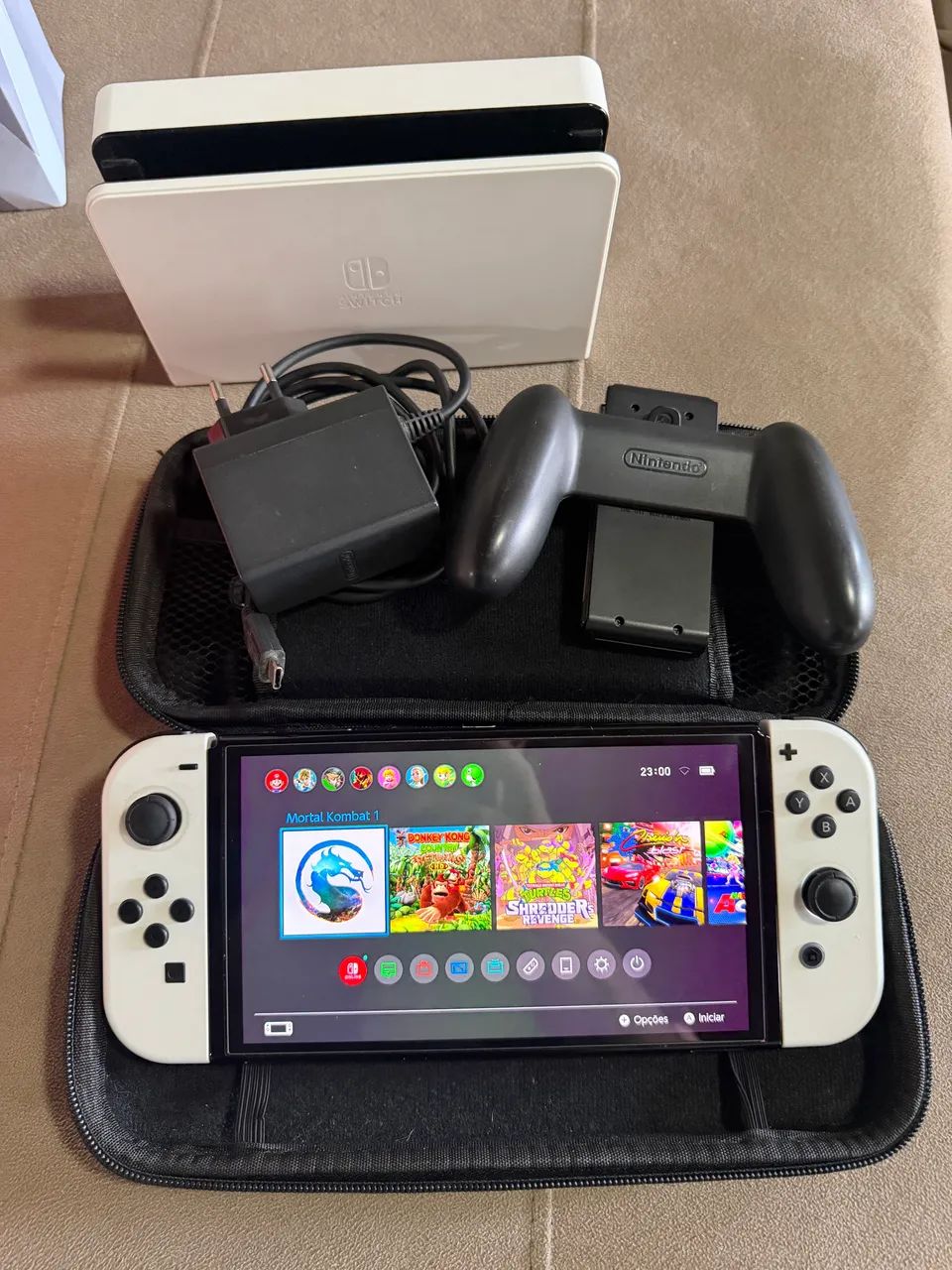 Nintendo Switch Oled des. Bloque4 ado