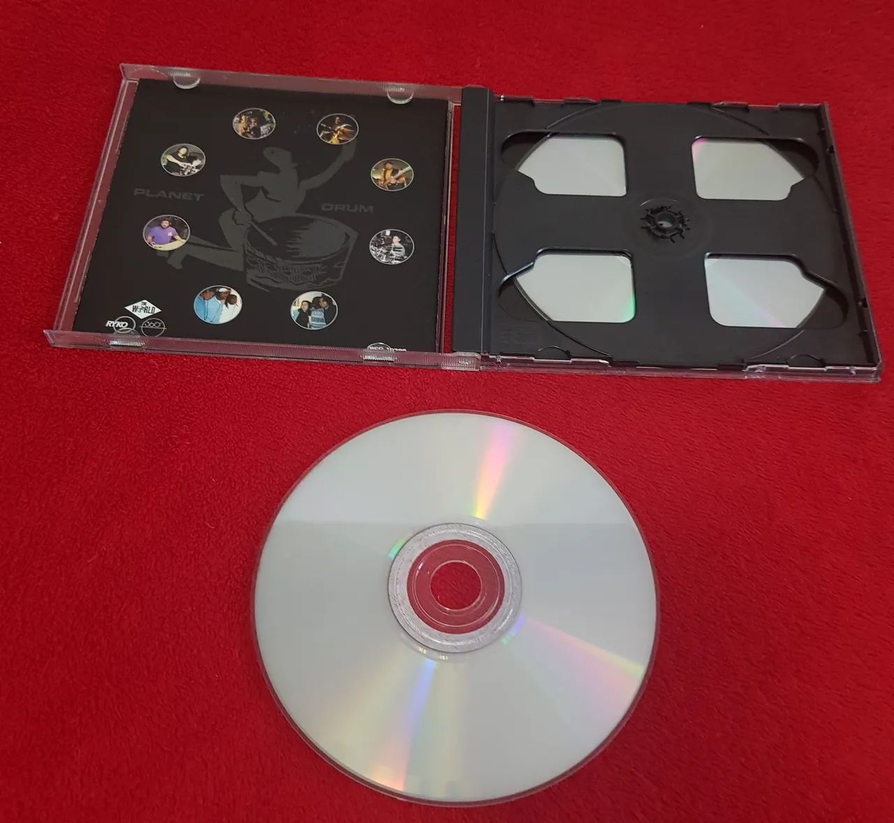 Cd duplo Mickey Hart - Planet Drum - Supralingua  - Foto 5